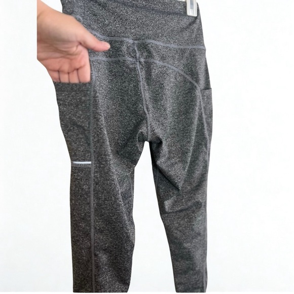 Olacia Charcoal Gray Leggings - Picture 3 of 6